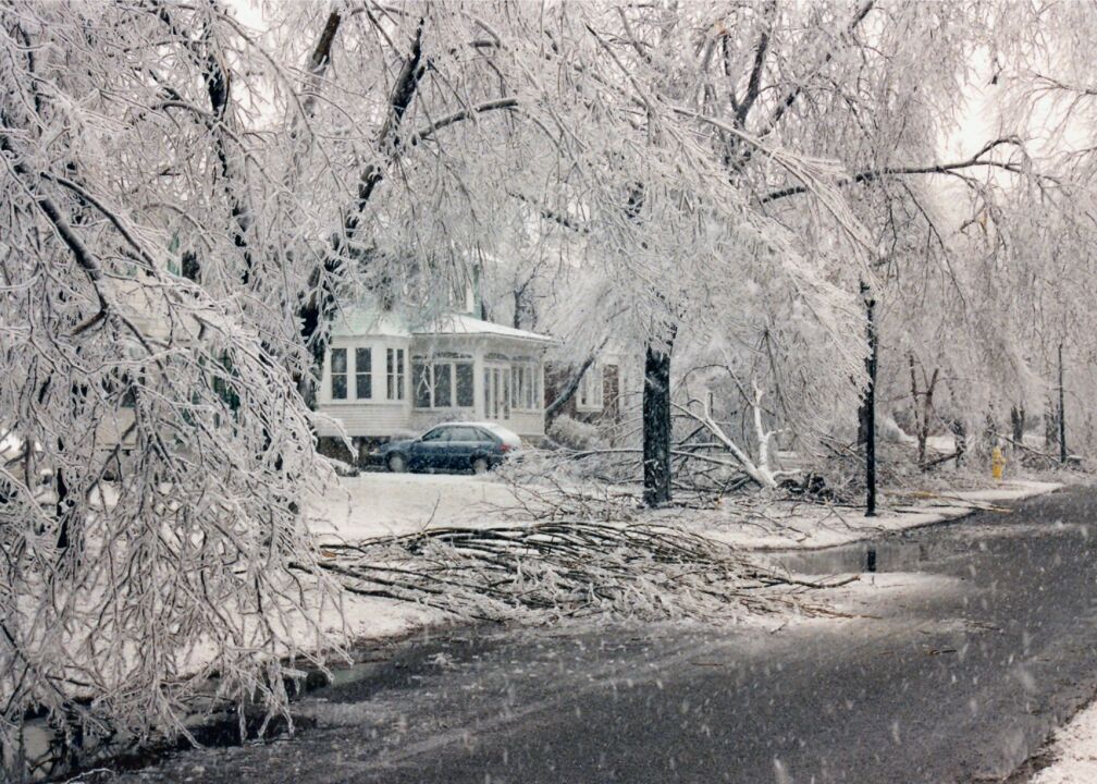 1991: Ice storm in Rochester, New York